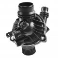 A-premium Engine Coolant Thermostat Housing Assembly Compatible With Bmw E70 X5 2007-2010 E71 E72 X6 2008-2010 3 0l