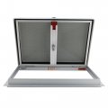 Recpro Rv Escape Hatch And Vent Emergency Roof Exit Durable White Plastic Dome Mesh Screen 15x22