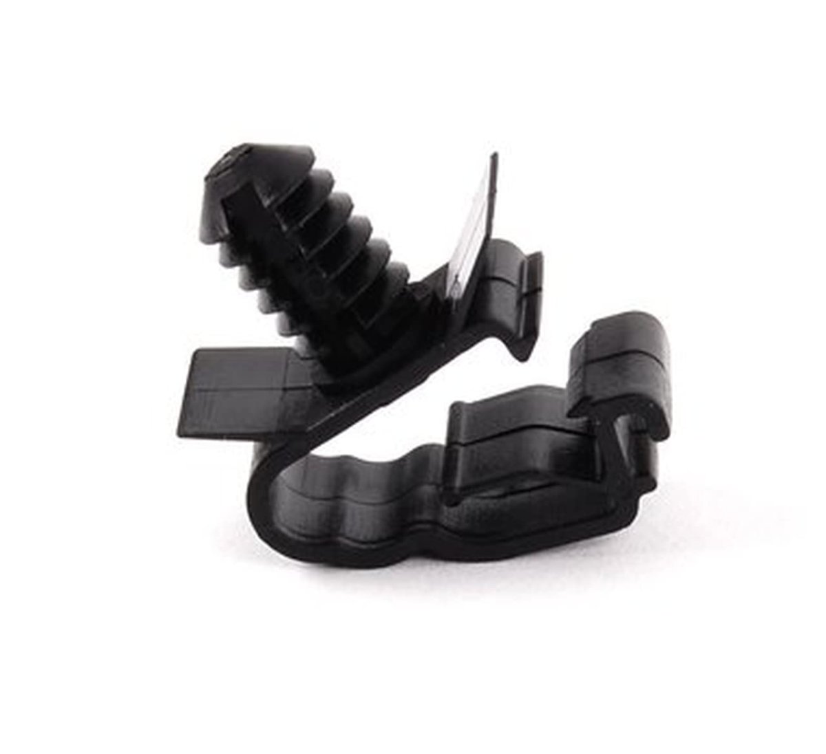 Cable Wire Holder Clip 5 Pack For E46 E53 E85 E83 E65 E39 E36 7 E66 E86 Z8 Part Number 34521164653 Black Steel Flat Head Round