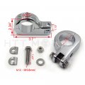 Httmt Mt216-057- 1 5 Engine Guard Footpeg P Clamps Compatible With Yamah Xv250 Roadstar Xv1700 Xv1600 Chromed