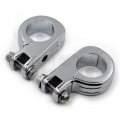 Httmt Mt216-057- 1 5 Engine Guard Footpeg P Clamps Compatible With Yamah Xv250 Roadstar Xv1700 Xv1600 Chromed