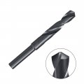 Uxcell 15 5mm Reduced Shank Drill Bit Hss 6542 Black Oxide With 1 2 Inch Straight