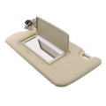 Secosautoparts Sun Visor With Light Mirror Left Driver Side Tan Compatible Nissan Altima 2013 2014 2015 2016 2017 2018 Replaces