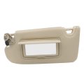 Secosautoparts Sun Visor With Light Mirror Left Driver Side Tan Compatible Nissan Altima 2013 2014 2015 2016 2017 2018 Replaces