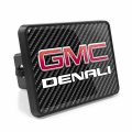 Ipick Image Compatible With Gmc Denali Uv Graphic Carbon Fiber Look Metal Face-plate On Abs Plastic 2 Tow Hitch Cover
