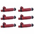 6pcs Fits 2001-2002 Replacement For Mitsubishi Montero Fuel Injectors 195500-3970 Md357267