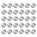 50 Pcs Stainless Steel Spacer 16 Bore X 2 Od 1 4 Length Screw Bushing Plain Finish Round Metal For 5 Screws Bolts And Rods 