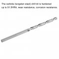 Uxcell Carbide Twist Drill Bits 2 7mm Metric Spiral Flutes Straight Shank Tungsten Steel Drilling Tool For Stainless Alloy