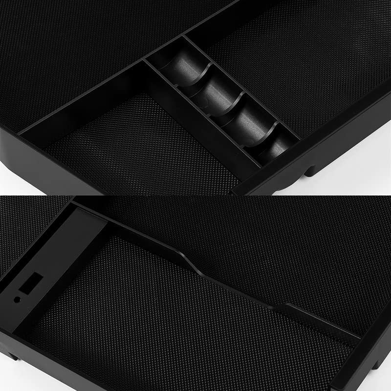 Eparts Center Console Organizer Storage Box For 2015 2016 2017 2018 2019 2020 Ford F-150 No Usb Port