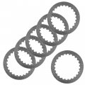 Caltric 6x Clutch Steel Plates Compatible With Honda 22321hn0670 22321-hn0-670