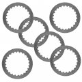 Caltric 6x Clutch Steel Plates Compatible With Honda 22321hn0670 22321-hn0-670