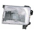 Headlightsdepot Chrome Housing Halogen Headlight For Nissan Frontier Xterra Includes Left Driver Side Headlamp 