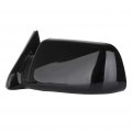 Ocpty Black Left Side Mirror Fit For 1988 1990-1998 Chevy C1500 Smooth Glass Manual Fold Non-heated