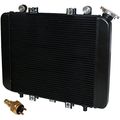 Caltric Radiator Fits Kawaskai Brute Force 750 4x4i Kvf750 Kvf-750 2005-2007 W Sensor