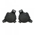Fog Light Cover Pair For Kia Soul 2014 2016 Textured Black Pp Plastic Replacement Ki1038128 Ki1039128 86515b2000 86516b2000 