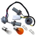 Taillight Lamp Wiring Harness Socket Holder With Bulbs 92450-3q000 For 2011 2012 2013 2014 Hyundai Sonata Exterior Rear 