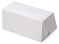 Pack Of 200 8 X 4 White Bakery Boxes 1-piece Lock Corner Box For Cakes Pies Cupcakes 