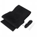 Hand Sewn Steering Wheel Cover Stitch With Needle And Thread Universal Fit 14 6-15 2 Inch 37-38 5cm Dia For Car Truck Black 