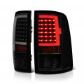 Oled Neon Tube Tail Light Lamp For 2009-2018 Dodge Ram 1500 2500 3500 Factory Incandescent Model Matte Black Housing Smoke Lens 