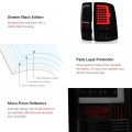 Oled Neon Tube Tail Light Lamp For 2009-2018 Dodge Ram 1500 2500 3500 Factory Incandescent Model Matte Black Housing Smoke Lens