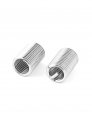 Uxcell 10pcs 304 Stainless Steel Wire Thread Repair Inserts M6 X 1mm 2d