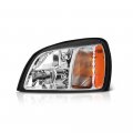 Chrome Housing Oe-style Headlight Headlamp Assembly For 2000-2005 Cadillac Deville Driver Side 
