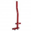 Decking Straightening Tool Simple Operation Ergonomic Handle Alloy Steel Red Coated Surface Deck Board Bender For Woodworking