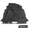 Front Center Undercar Shield Engine Splash For Toyota Rav4 2019-2024 5110042010 To1228295 51100-42010 51100 42010 Black
