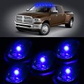 5x Cab Roof Running Light Blue Led Marker Lights For Dodge Ram 1500 2500 3500 4500 5500 Clear Lens Waterproof Clearance 12v 5 