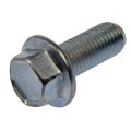 Multi Purpose Flange Hex Head Bolts M10 1 25 Pieces Alloy Steel Zinc Finish Silver 10 9 Callout Size 10mm Diameter 25mm Length 