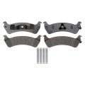Rear Disc Brake Pads For Ford Explorer 2001 2002 2003 Semi Metallic Gold Classification High Dust Rating With Wear Sensor And 