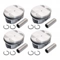 Secosautoparts 4 Set Pistons Rings Kit Compatible With Buick Chevrolet 2 4l Gmc Pontiac Saturn S224-3959 Ga9034