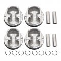 Secosautoparts 4 Set Pistons Rings Kit Compatible With Buick Chevrolet 2 4l Gmc Pontiac Saturn S224-3959 Ga9034