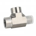 Metalwork 316 Stainless Steel Forged Pipe Fitting Street Tee Male Run 8 Npt X Female 1 2000psi 1pc