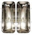 Door Mirror Cover Chrome Driver And Passenger Side Fit Kenworth T660