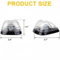 5x Clear Cab Marker Roof Running Lights With Amber T10 Led Light Bulbs Assembly For Ford E150 E250 E350 E450 F150 F250 F350