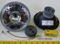 Hella Headlight 5 3 4 Round H1 Highbeam For Systems Ece With 55w 12v And Rubber Boot Each 