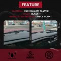 Hecasa Dash Cover Compatible With 1994-1997 Dodge Ram 1500 2500 3500 Molded Black Dashboard Cap Overlay Cover Only Not A