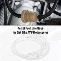X Autohaux 0 31 X39 8mm 1m Tubing Carburetor Fuel Vent Line Universal Gas Petrol Hose Tube For Atv Dirt Bike Go Kart Moped