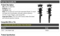 Front Strut And Coil Spring Assembly Set Of 2 Compatible With 2012-2016 Bmw 328i Sedan Excludes Vehicle Dynamic Control Coupe