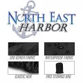 North East Harbor Heavy Duty Waterproof Superior Utv Side By Cover Fits Up To 120 L W Roll Cage Black Atv Rhino Ranger Mule