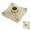 Leapiture Motorcycle Wheel Rear Axle Hub Mount Plate 4 Stud Holes 23 Teeth Replacement For 150cc 200cc Quad Dirt Bike Atv