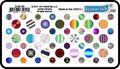 53x Removable Camera Dots Webcam Lens And Led Light Cover Privacy Sticker 