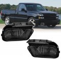Winjet Driving Fog Lights Lamps Replacement For Chevy Silverado 2003 2004 2005 2006 2007 All Models Avalanche 2002-2006 Without 