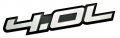Erpart 4 0l Liter Embossed Silver On Black Highly Polished Real Aluminum Auto Emblem Badge Nameplate Compatible With Bmw Land