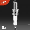 A-premium Set Of 8 Ignition Coil Pack And Iridium Spark Plugs Compatible With Volkswagen Jetta 2000-2001 Passat Golf Beetle