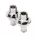Billet Specialties 66825 2 Port Heater Push On Bulk Head 