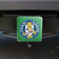 Ted Lasso Believe Badge Tow Trailer Hitch Cover Plug Insert
