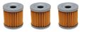 Factory Spec Fs-711 Arctic Cat Dvx 400 Kawasaki Kfx Suzuki Quad Sport Ltz400 Oil Filter 3 Pack 