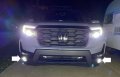 White Led Angel Eye Fog Lights Halo Lamp Kit For 2022 2023 2024 Honda Passport 